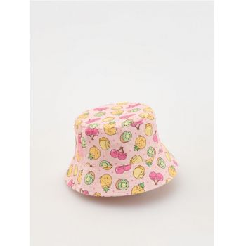 Reserved - Pălărie cloș Pusheen - roz-pastel