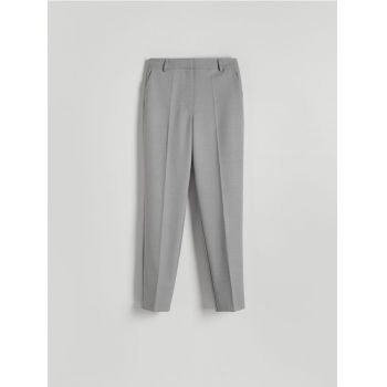 Reserved - Pantaloni cu croi drept - gri-neutru