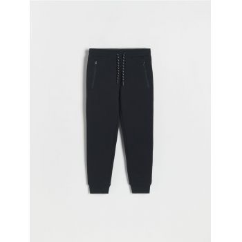 Reserved - Pantaloni sport jogger - negru