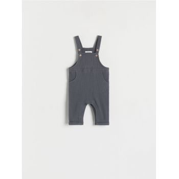 Reserved - BABIES` DUNGAREES - gri-închis