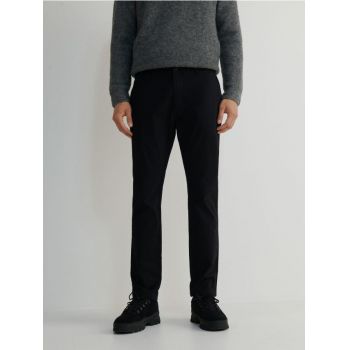 Reserved - Pantaloni chino slim fit - negru de firma originali