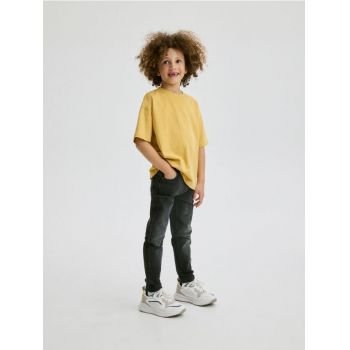 Reserved - BOYS` JEANS TROUSERS - negru