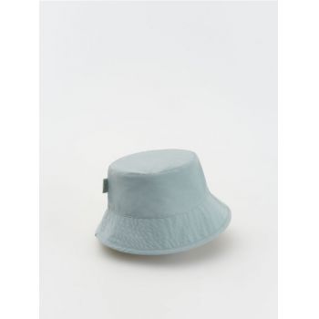 Reserved - Pălărie de pescar reversibilă - gri-închis