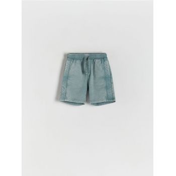 Reserved - Pantaloni scurți bermude - albastru