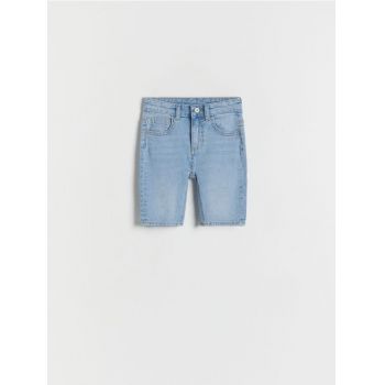 Reserved - Pantaloni scurți din denim - albastru