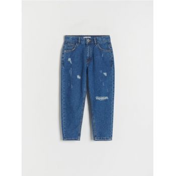 Reserved - BOYS` JEANS TROUSERS - bleumarin ieftini