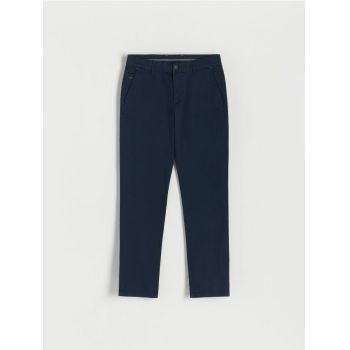 Reserved - Pantaloni chino slim fit - bleumarin