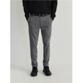 Reserved - Pantaloni slim - gri-închis ieftini