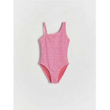 Reserved - Costum de baie întreg - roz-fuchsia ieftini