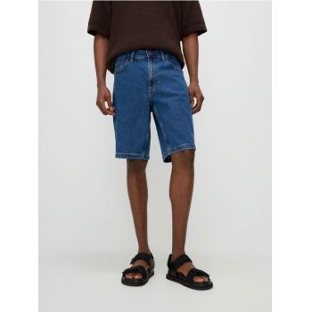 Reserved - Pantaloni scurți regular din denim - albastru de firma originali
