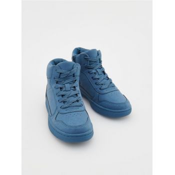Reserved - Pantofi sport înalți - bleumarin