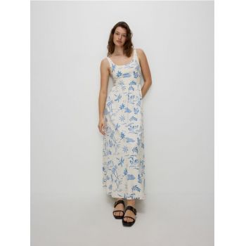 Reserved - Rochie maxi cu conținut ridicat de viscoză - multicolor de firma originala