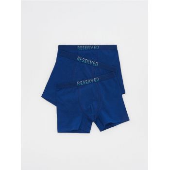 Reserved - Set de 3 perechi de boxeri - bleumarin de firma originala