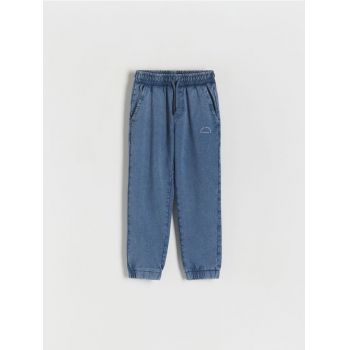 Reserved - BOYS` TROUSERS - bleumarin