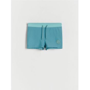 Reserved - Pantaloni scurți de baie - verde-mentă ieftina