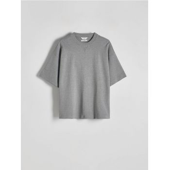 Reserved - T-shirt oversize - gri deschis
