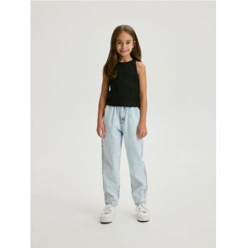Reserved - GIRLS` JEANS TROUSERS - albastru