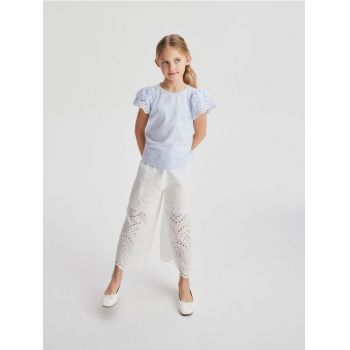 Reserved - GIRLS` TROUSERS - alb