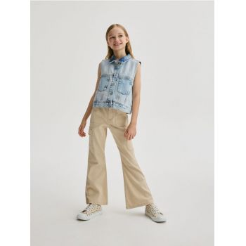 Reserved - GIRLS` TROUSERS - bej