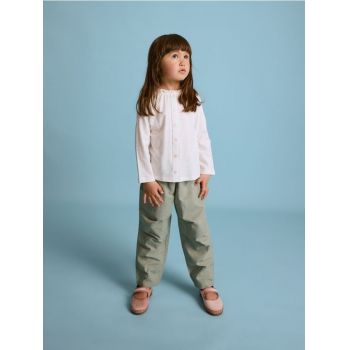 Reserved - GIRLS` TROUSERS - verde