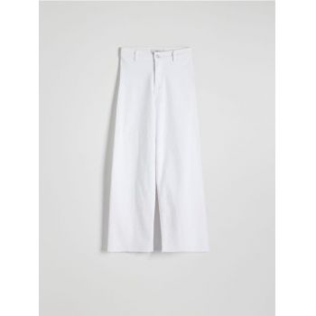 Reserved - LADIES` JEANS TROUSERS - alb