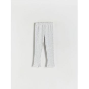 Reserved - Pantaloni flare - gri deschis