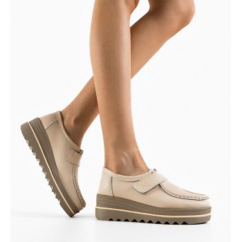 Pantofi Casual Straif Bej 2