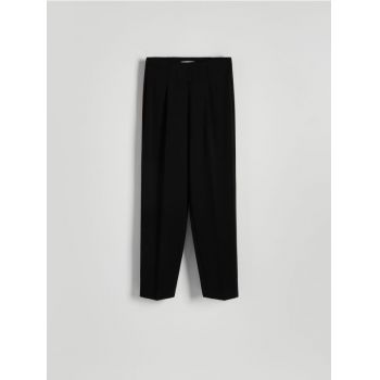 Reserved - Pantaloni la dungă - negru ieftini