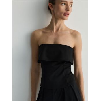 Reserved - Top tip corset - negru