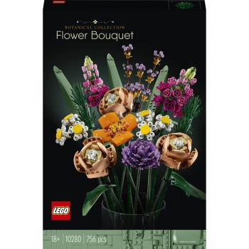 LEGO® Creator Expert: Buchet de flori 10280, 756 piese, Multicolor
