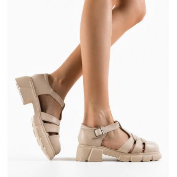 Pantofi Casual Amilia Bej