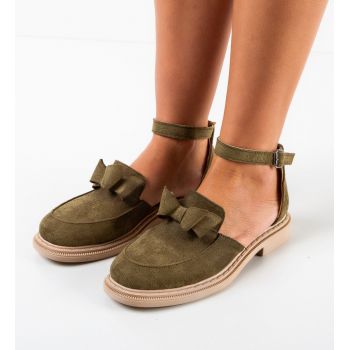 Pantofi casual dama Tolda Khaki