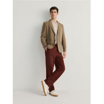 Reserved - Pantaloni cu croi larg - maro de firma originali
