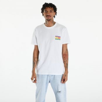 Tommy Jeans Oversized Serif Flag Back Logo T-Shirt White ieftin