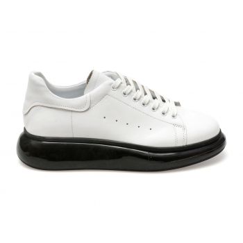Pantofi casual GRYXX albi, MQ1, din piele naturala de firma originali