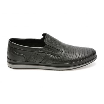 Pantofi casual GRYXX negri, M63031, din piele naturala