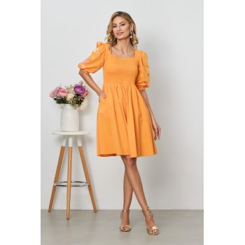 Rochie Ariana Orange ieftina