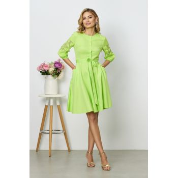 Rochie Priscilla Lime ieftina