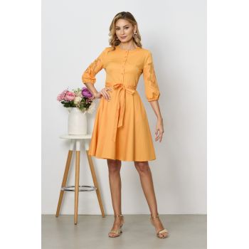 Rochie Priscilla Orange ieftina