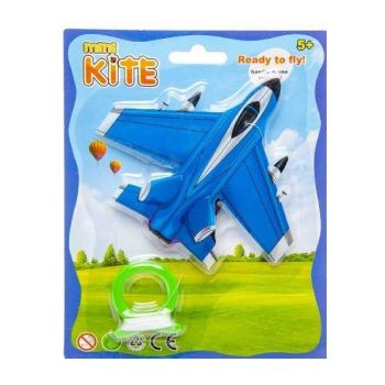 Mini Zmeu LG Imports lungime 10 cm Avion albastru ieftina