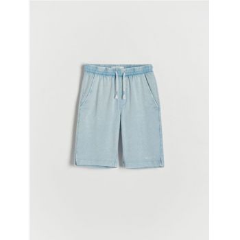 Reserved - Pantaloni scurți bermude - albastru-pal