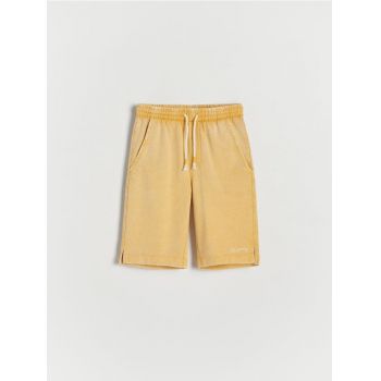 Reserved - Pantaloni scurți bermude - galben