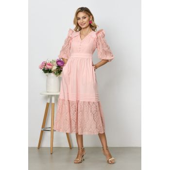 Rochie Giselda Peach