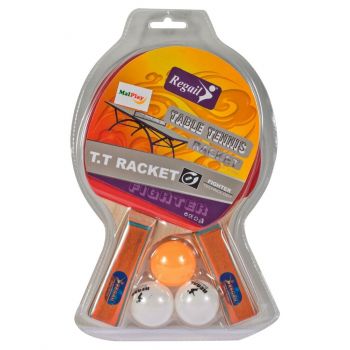 Set doua palete ping-pong cu 3 mingi incluse de firma originala