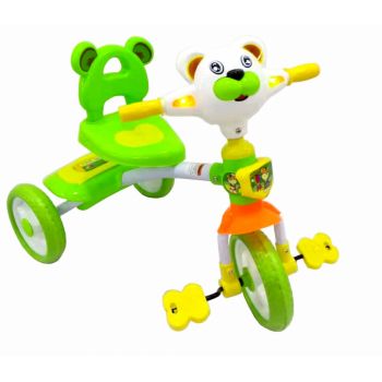 Tricicleta Ursulet verde ieftina
