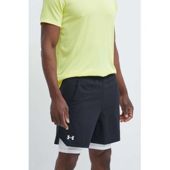 Under Armour pantaloni scurți de antrenament Vanish barbati, culoarea negru de firma originali