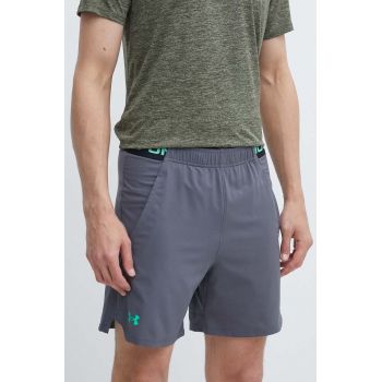 Under Armour pantaloni scurți de antrenament Vanish culoarea gri de firma originali