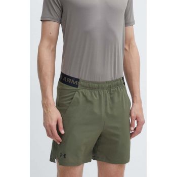 Under Armour pantaloni scurți de antrenament Vanish culoarea verde ieftini