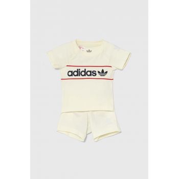 adidas Originals compleu bebe culoarea bej