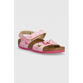 Birkenstock sandale copii Colorado K BFDD culoarea roz ieftine